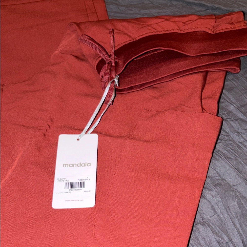 NWT Mandala Mens Cargo Scrubs Pants - Picture 5 of 10